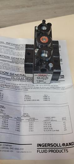 INGERSOLL-RAND ARO PNEUMOTIC AIR VALVE 1/4" PILOT A212PB-3 (B13)