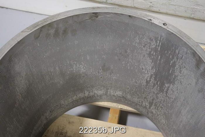 Used Voith VSP10 Pressure Screen Basket, .006" Slots, C-Bar #22235