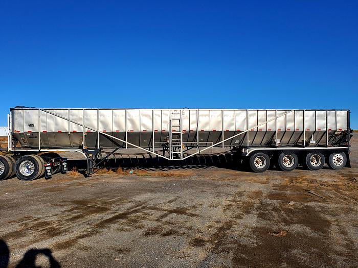 Used 2014 53' Trinity Eagle Bridge 4 Axle Belt Trailer