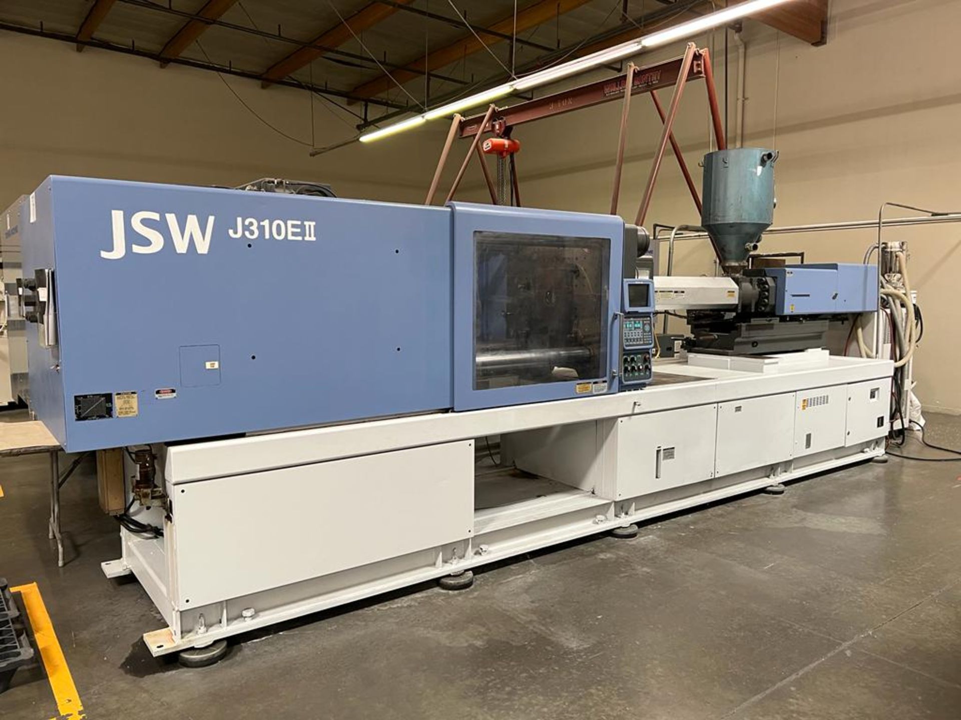 Used JSW J310EII Injection Molding Machine 310 Ton x 64.69 Shot #6538 #2