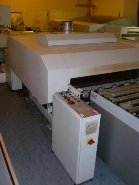 Used Technografica EBO 1250 stoving oven 2001