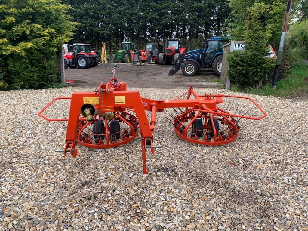 Used Fransgard RV390 Combi Rake