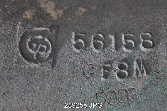 Used Goulds 3175 Stainless Steel, 10x12x22 #28925