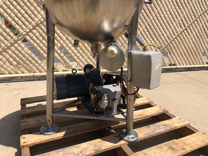 Used Kettle, 20 Gallon, S/st, Jkt, Groen, Hot Oil #S743920