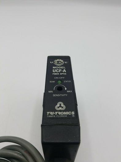 Used TRI-TRONICS FIBER OPTIC RELAY, MODEL UCF-A