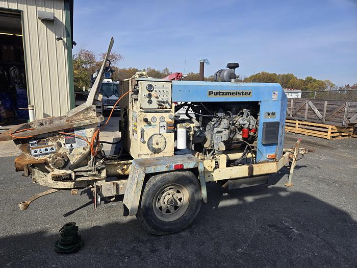 Used 2004 Putzmeister TK 50