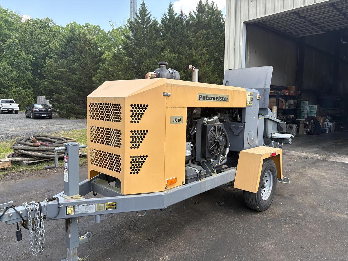 Used 2021 Putmeister TK-40