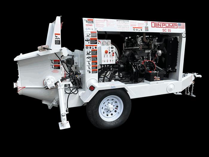 Used 2021 Olinpump SC 55 Shotcrete S-Tube Pump