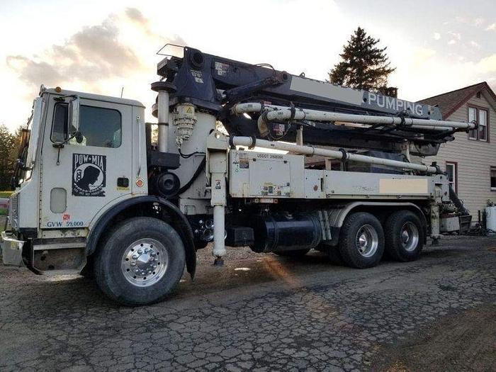 Used 2001 CIFA 32 Meter Boom Pump