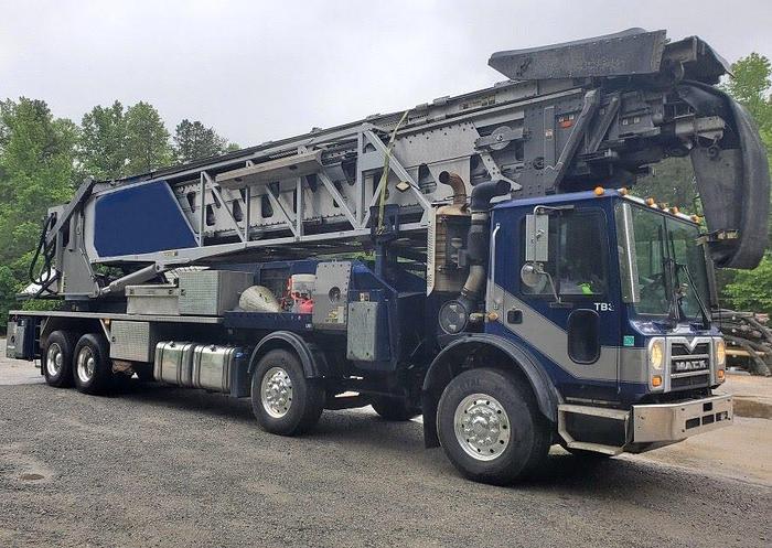 Used 2014 Putzmeister TB-130 Telebelt on Mack Truck