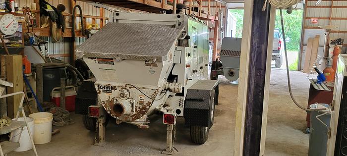 Used 2019 Schwing SP 500 Trailer Pump