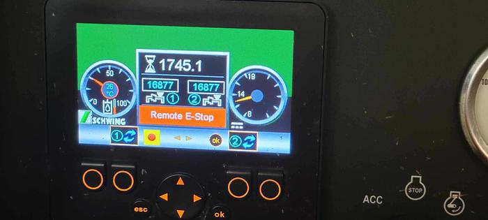 Used 2019 Schwing SP 500 Trailer Pump