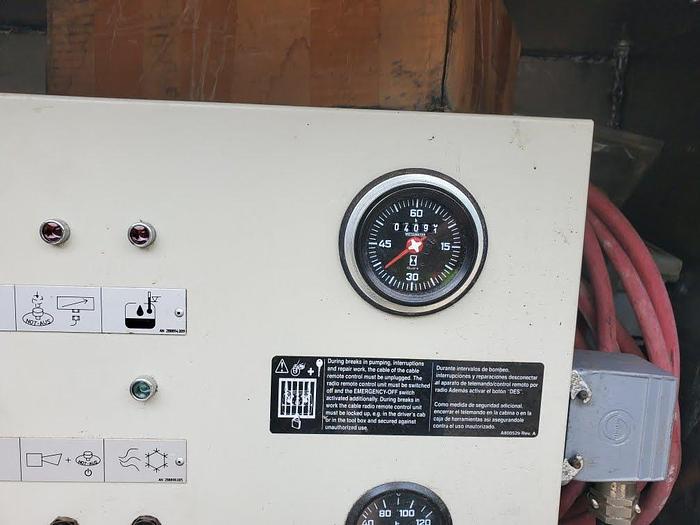 Used 2014 Putzmeister TB-130 Telebelt on Mack Truck