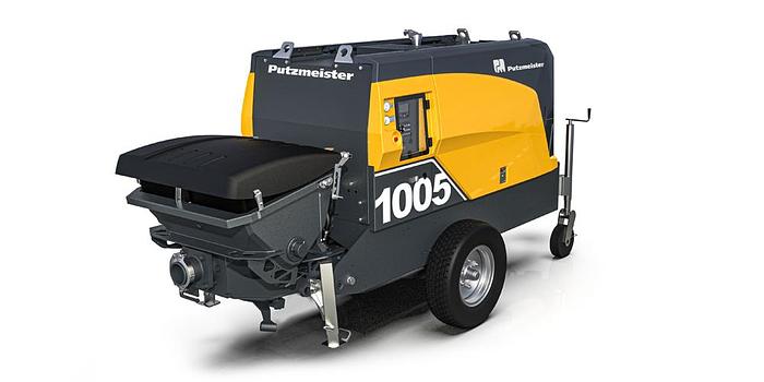 Used 2022 Putzmeister BSA 1005 D5 Trailer Pump