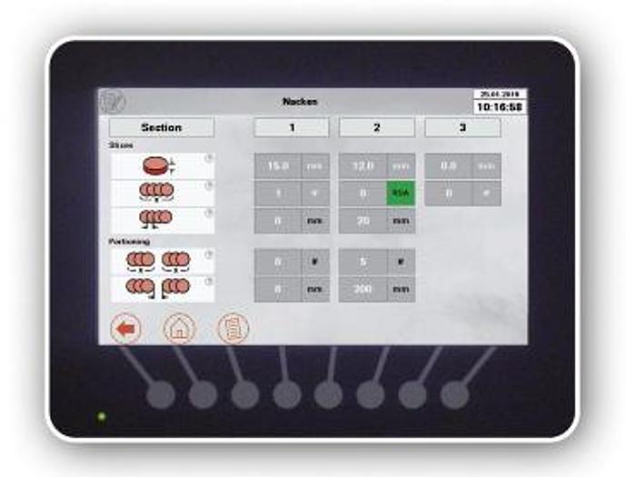 MHS Model PCE 70-25 KMD Horizontal Meat Slicer and Portion Control Machine