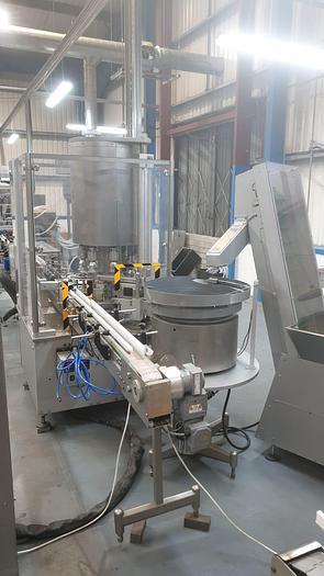 Used Bausch & Stroebel 8 Head Screw Capper