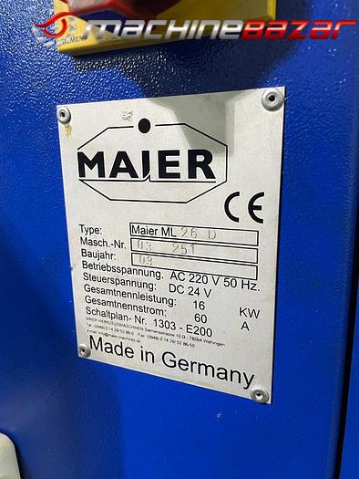 Used 2003 Maier ML26D