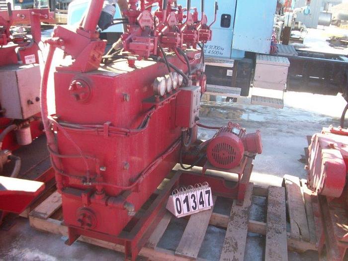 Used Koomey 4 Station Closing Unit / Accumulator