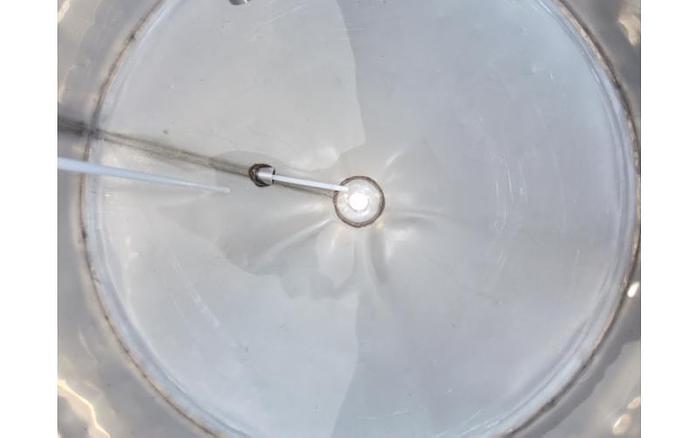 D'occasion USED 80 GALLON TANK, STAINLESS STEEL