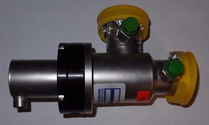 Used Nor-Cal High Vacuum Pneumatic Right Angle Elastomer Sealed Valve (3251)