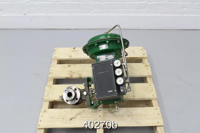 Used Fisher V150 1" Vee Ball Control Valve #40270