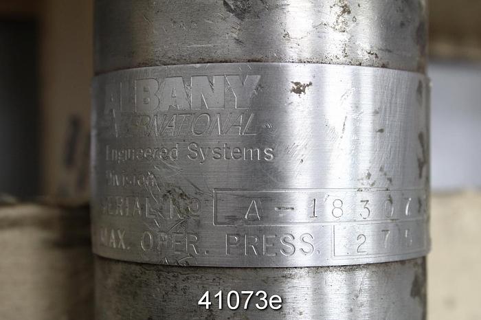 Used Albany International Single Canister Filter #41073