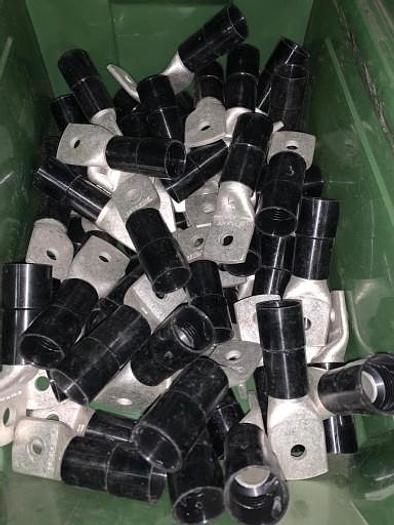 Insulated copper ring terminal 120mm2 M8 x33