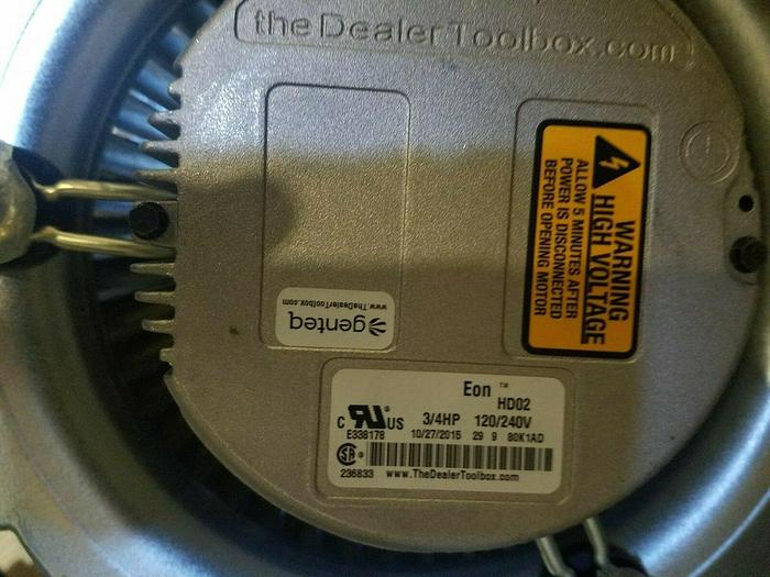 New Genteq High Efficient 10" HVAC Blower with anti vibration bracket 2000 CFM