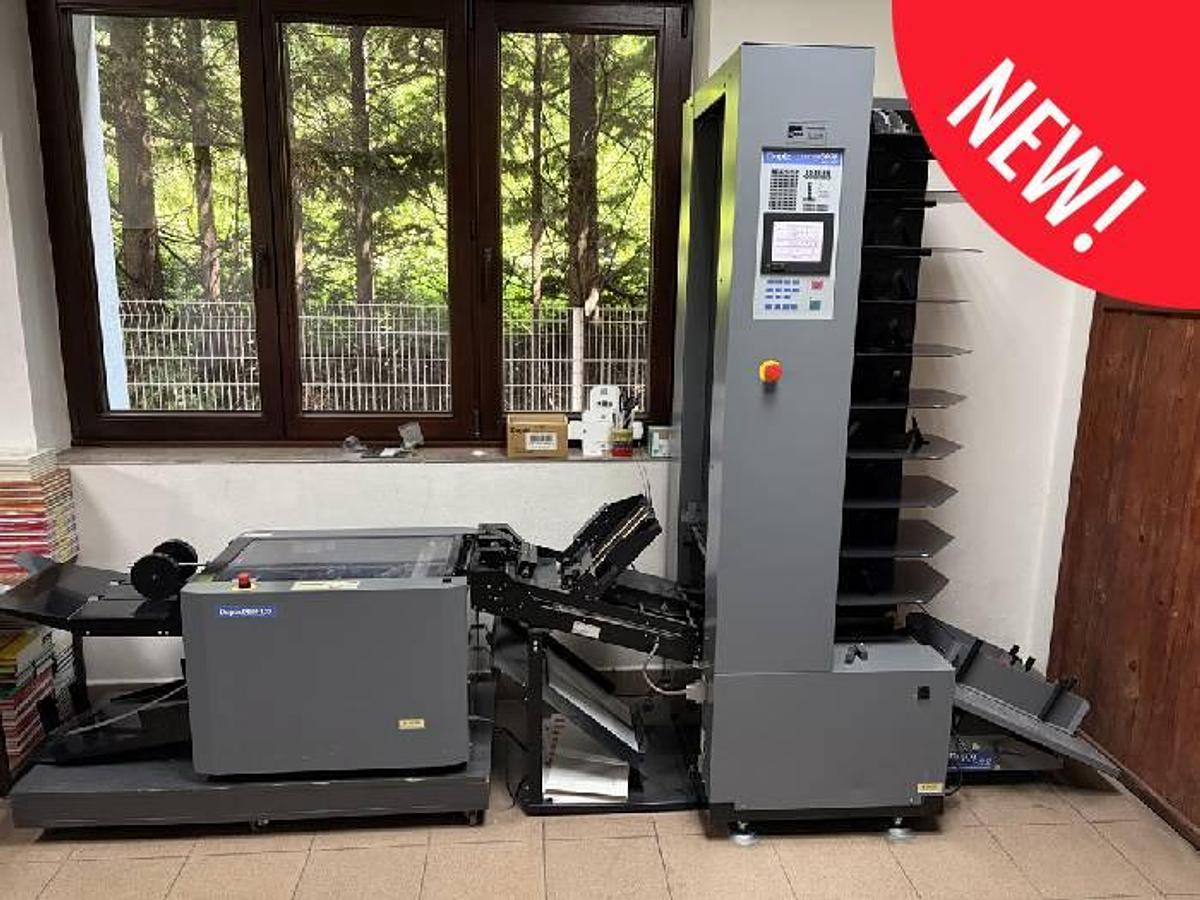 Used DUPLO DBM-120 – brožurovací linka