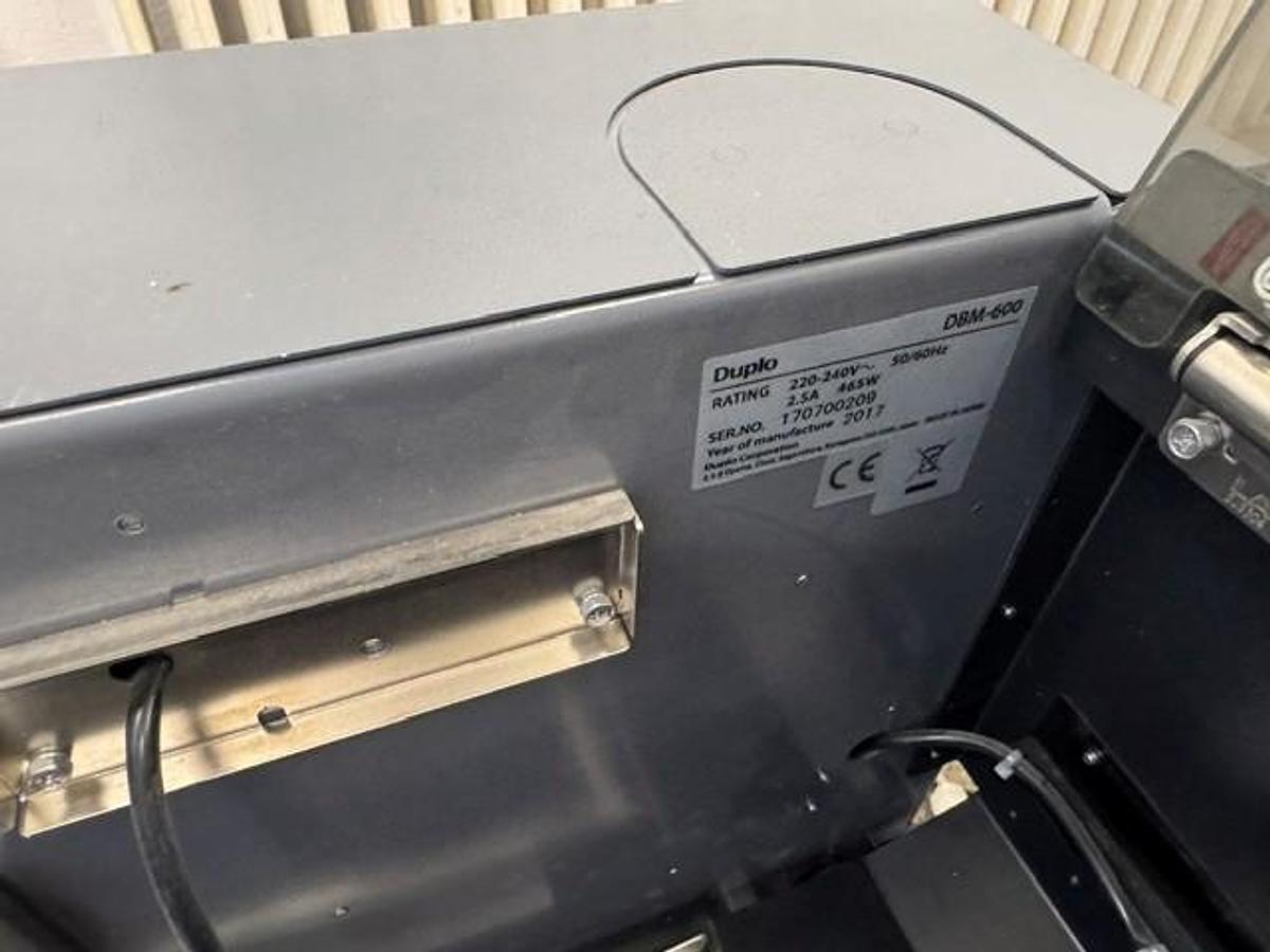 Used Duplo DBM 600