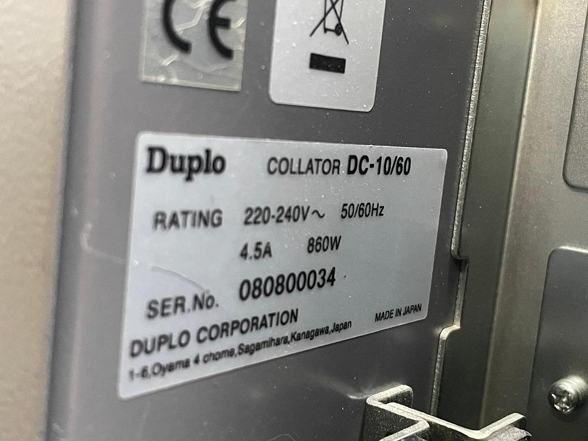 Used Duplo DBM 350 
