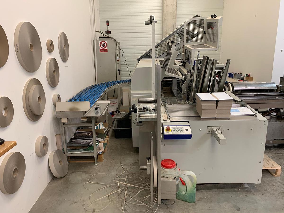 Used Kolbus DA 260 - automatický deskovací stroj 