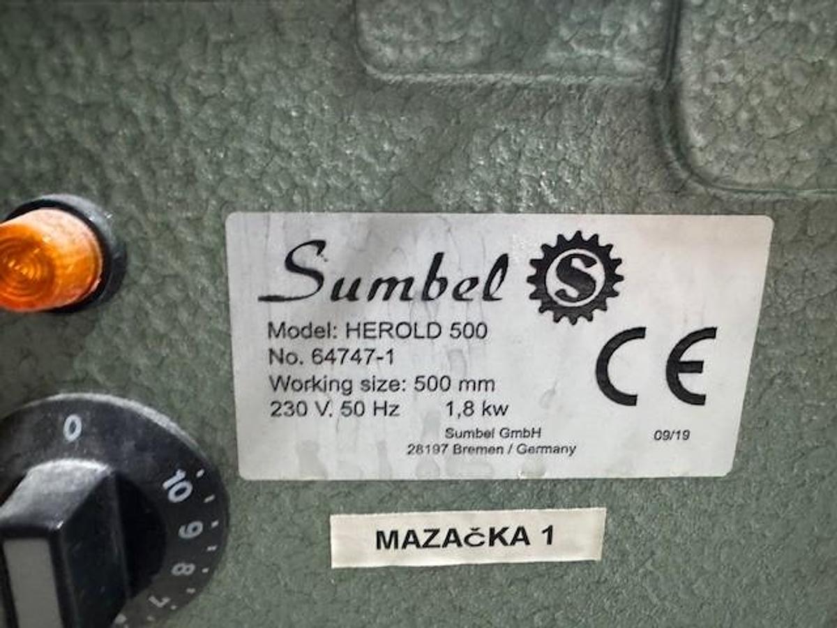 Used Sumbel Herold 500 - mazačka