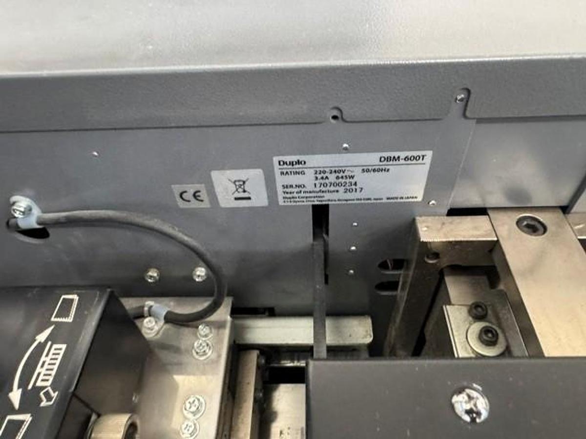 Used Duplo DBM 600