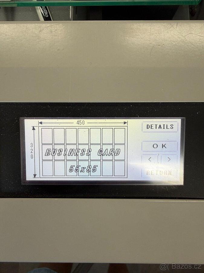 Used Uchida Aerocut ONE automatická řezačka na vizitky