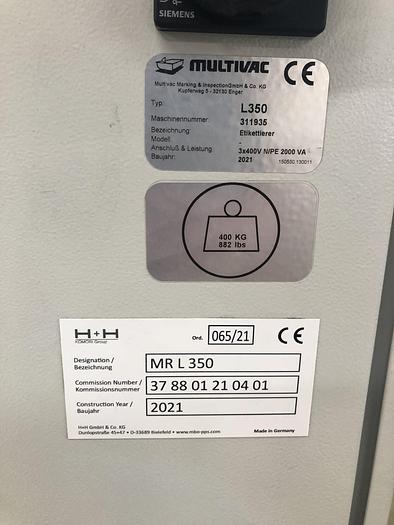 Used Multivac L352