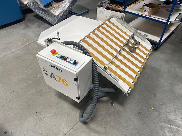 Used MBO A 76 - vykladač