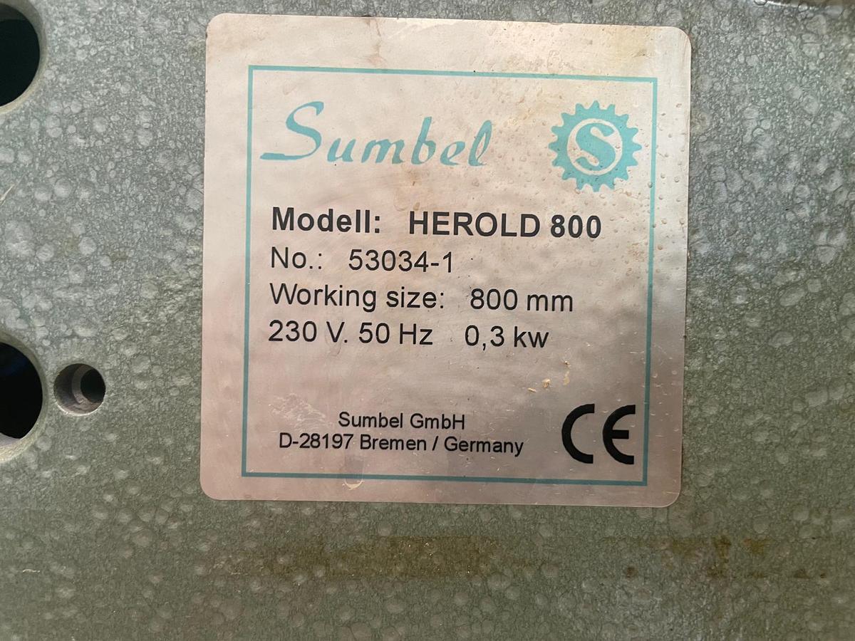 Used Sumbel Herold - kašírovací stroj 