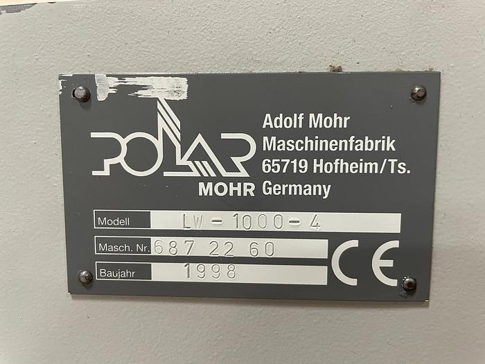 Used Polar Mohr LW 1000-4 zvedák