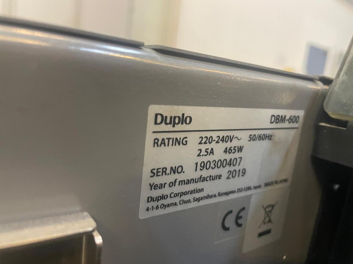 Used DUPLO DBM 600 – Automatická brožurovací linka V1