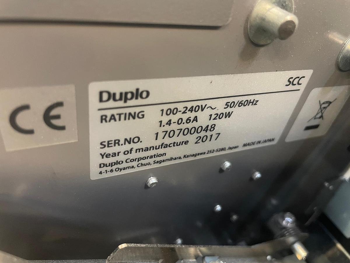 Used DUPLO DBM 600 – Automatická brožurovací linka V1