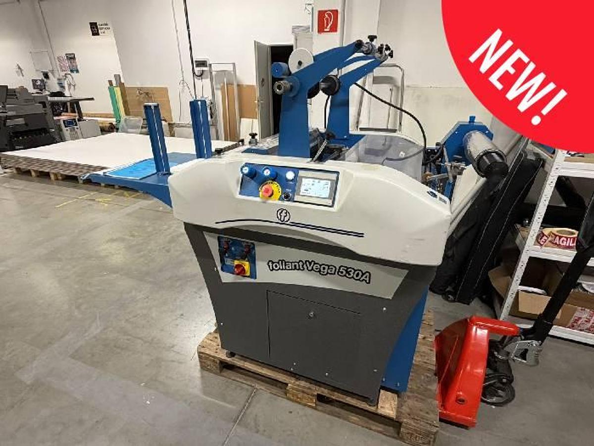 Used Foliant VEGA 530A + zlatící jednotka 