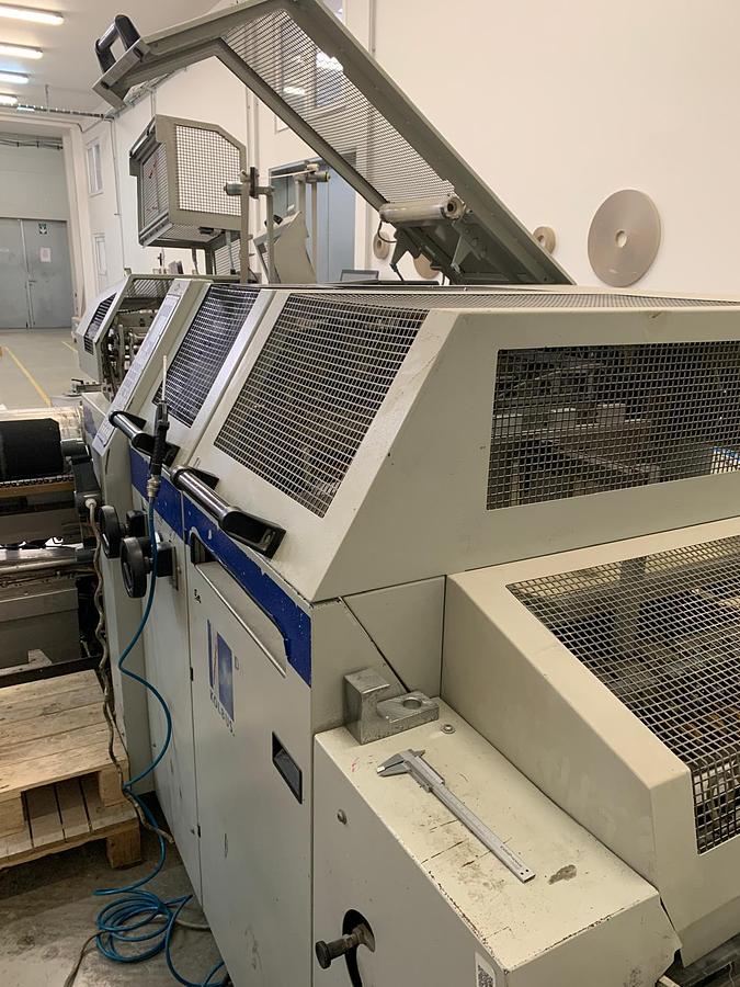 Used Kolbus DA 260 - automatický deskovací stroj 