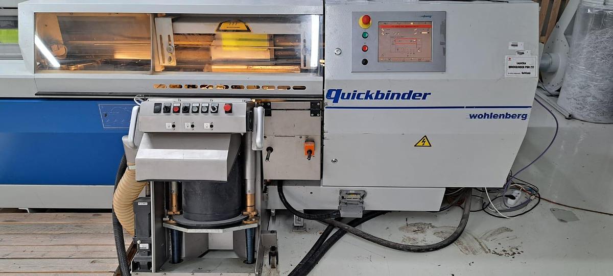 Used Wohlenberg Quickbinder HotMelt