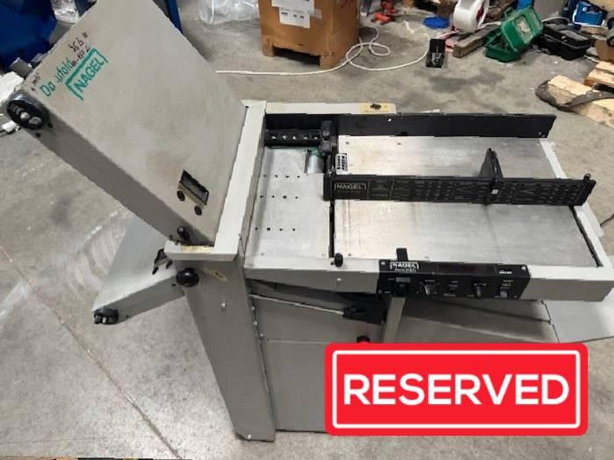 Used Nagel Docufold