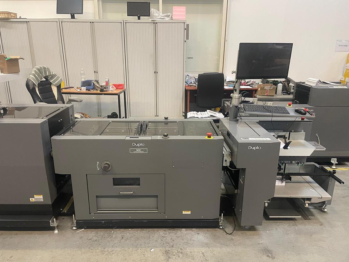Used DUPLO DBM 600 – Automatická brožurovací linka V1