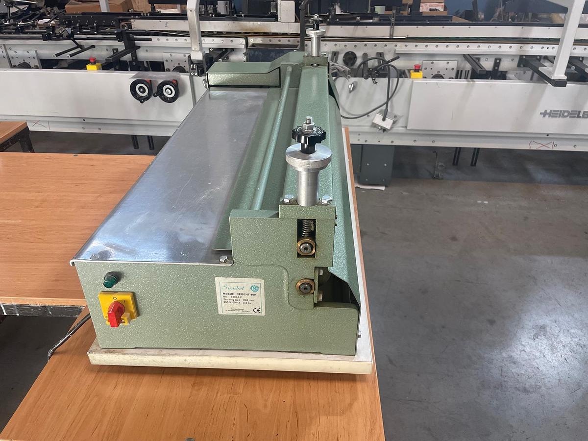 Used Sumbel Regent 800- lisovací kalandr 