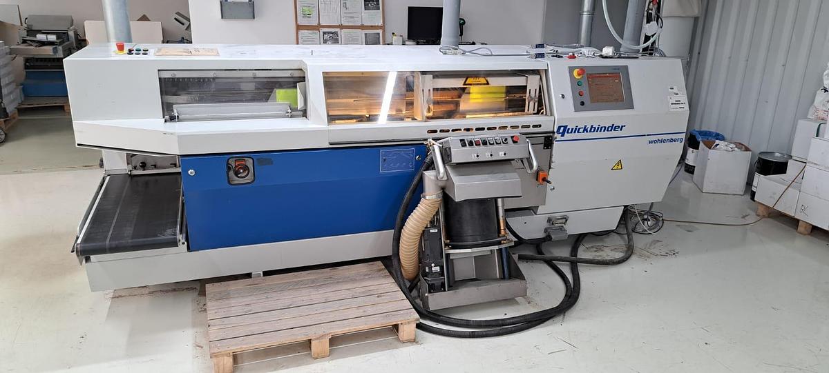 Used Wohlenberg Quickbinder HotMelt