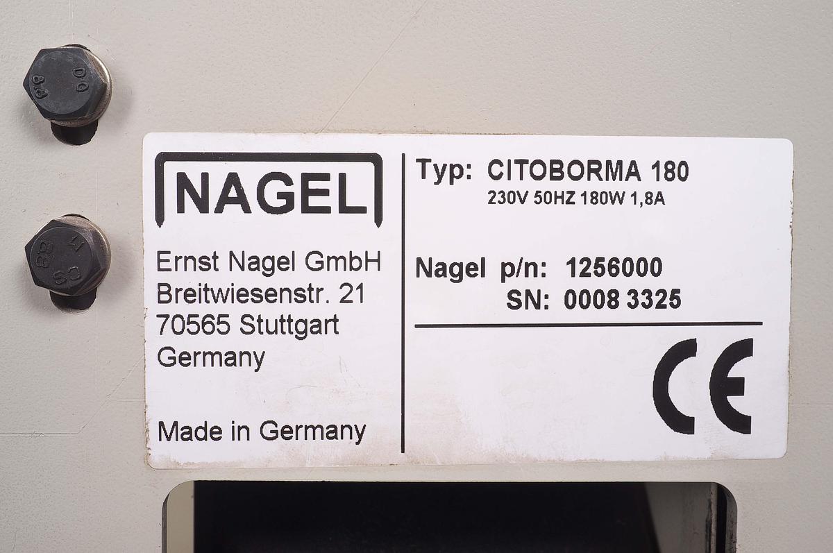 Used NAGEL Citoborma 180