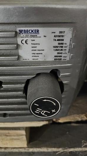 Used Becker 4.40